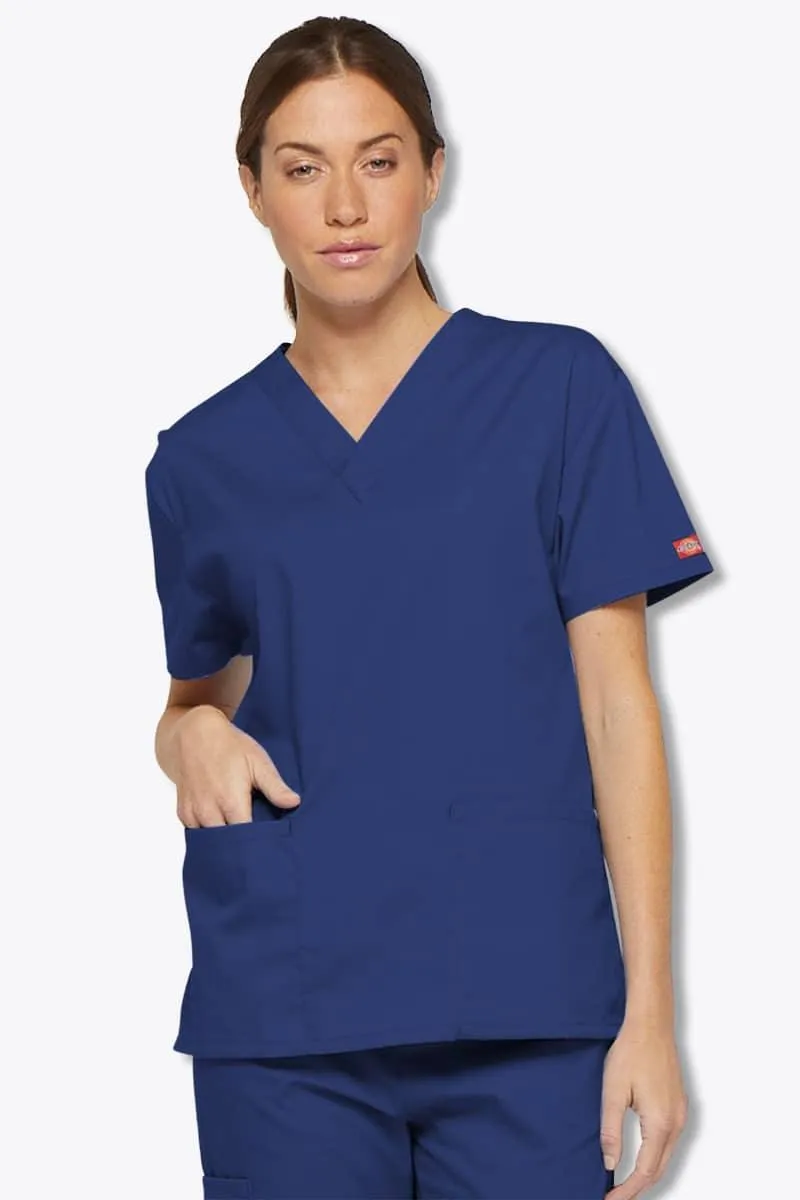 86706SP Dickies EDS Signature Classic Womens V-Neck Scrub Top