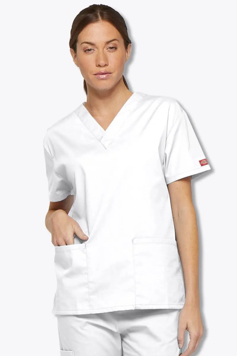 86706SP Dickies EDS Signature Classic Womens V-Neck Scrub Top