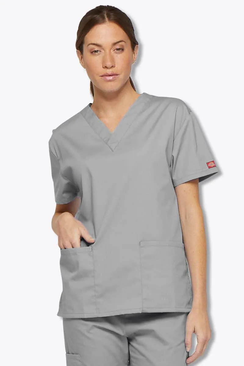 86706SP Dickies EDS Signature Classic Womens V-Neck Scrub Top