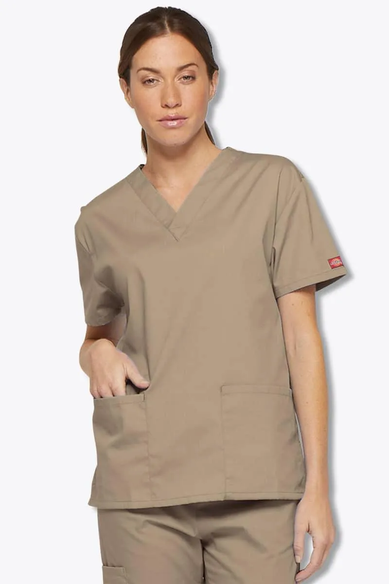 86706SP Dickies EDS Signature Classic Womens V-Neck Scrub Top