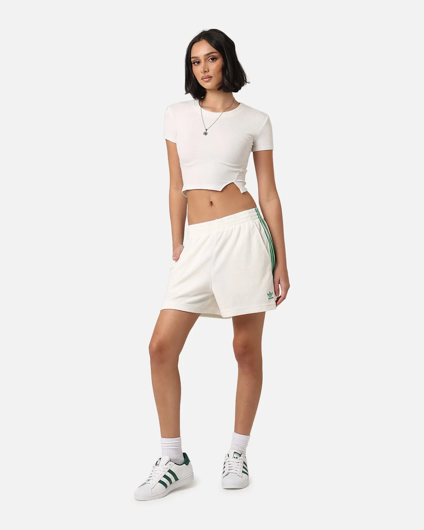 Adidas Women's Resort Shorts Off White