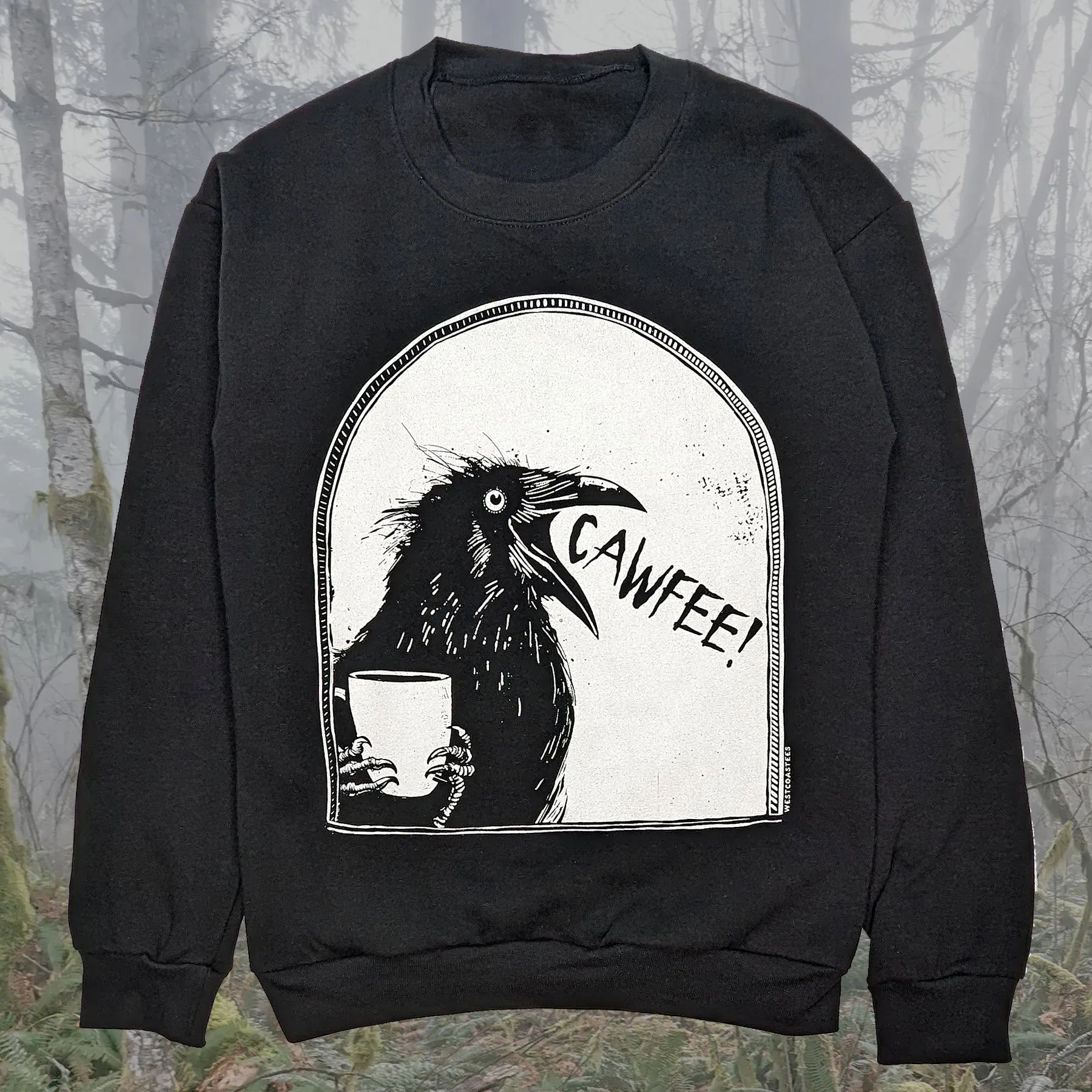 Adult Unisex Cawfee! crewneck sweater