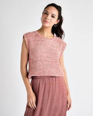 Annie Chenille Sweater Vest