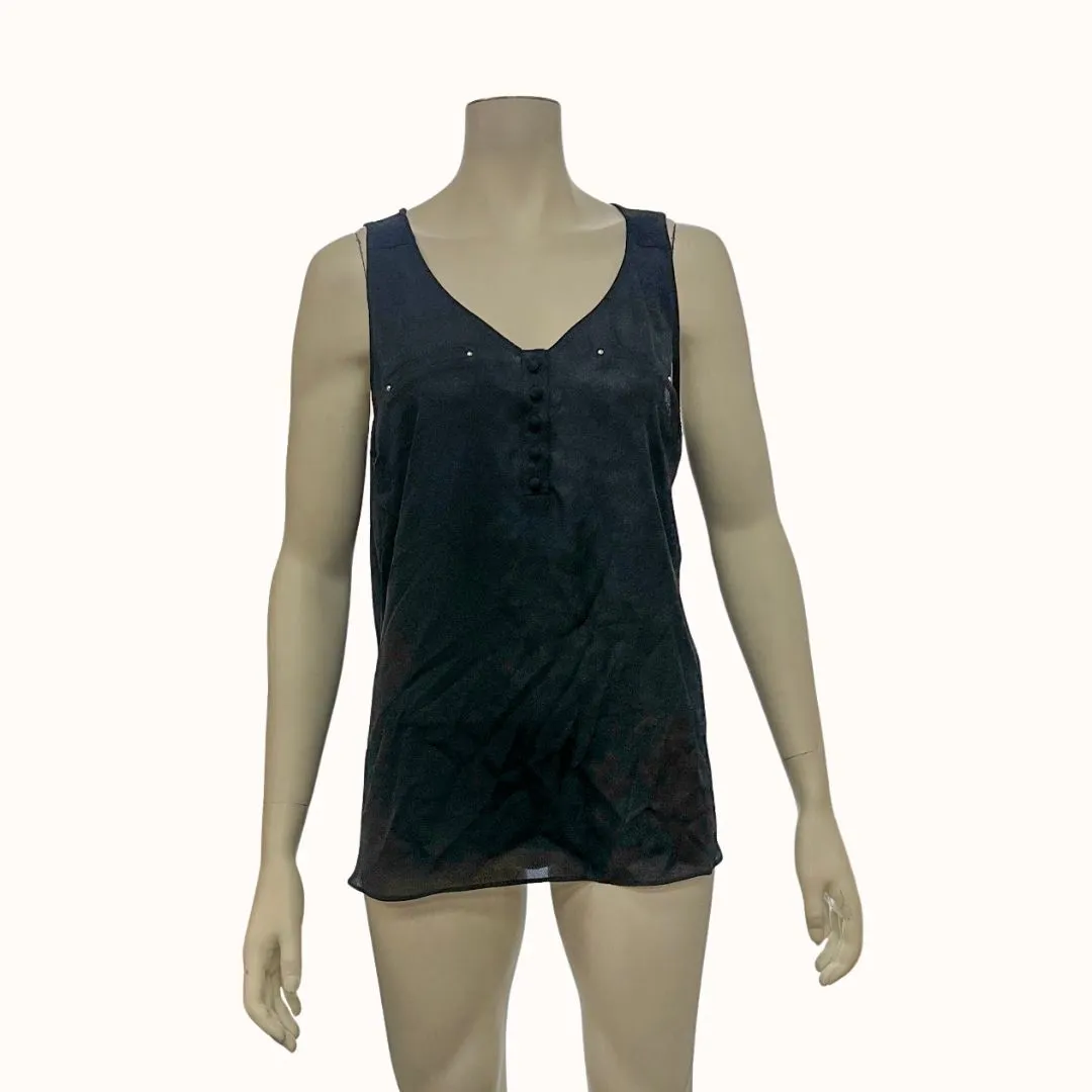 Bcx Juniors V-Neck Sleeveless Top