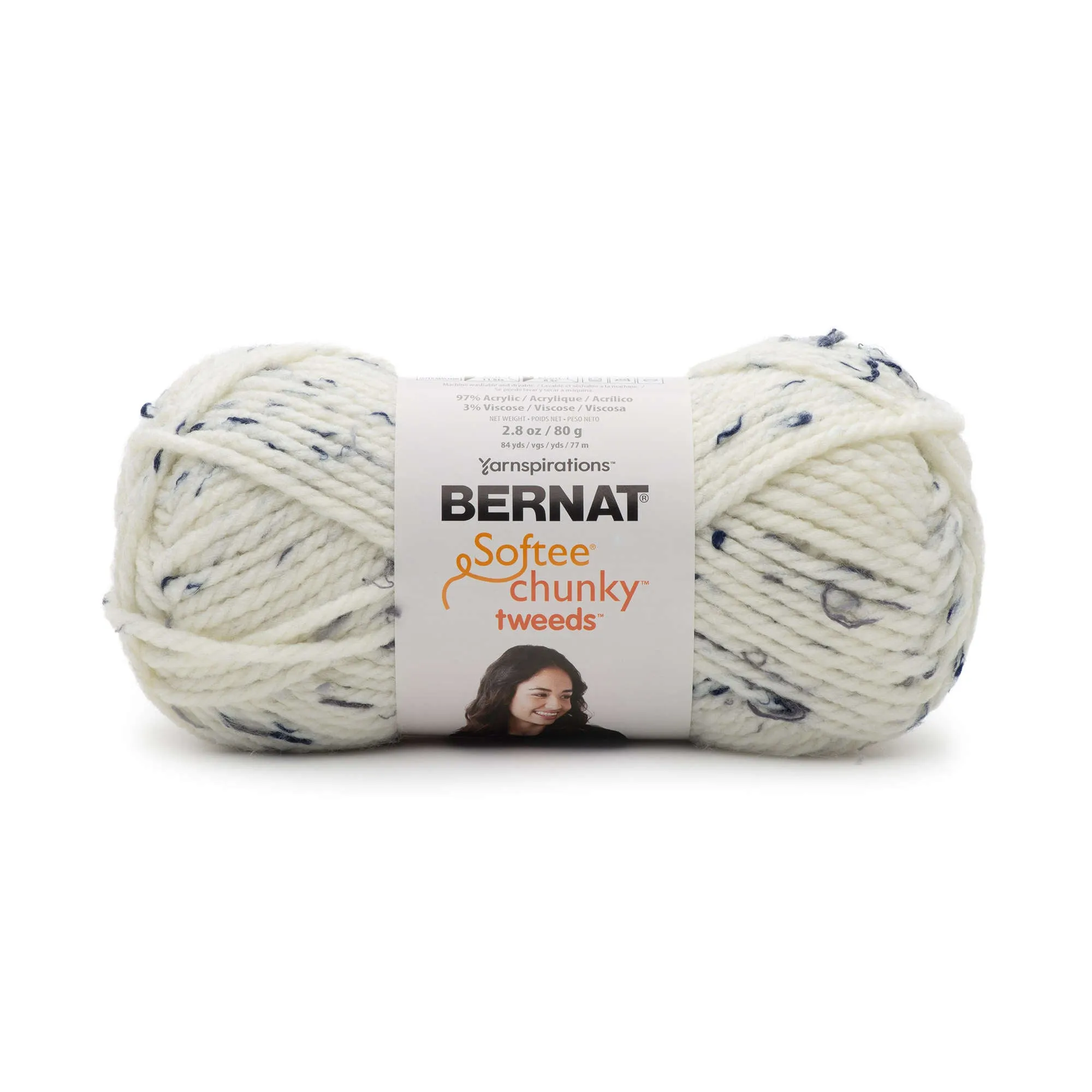 Bernat Softee Chunky Tweeds Yarn - Discontinued Shades