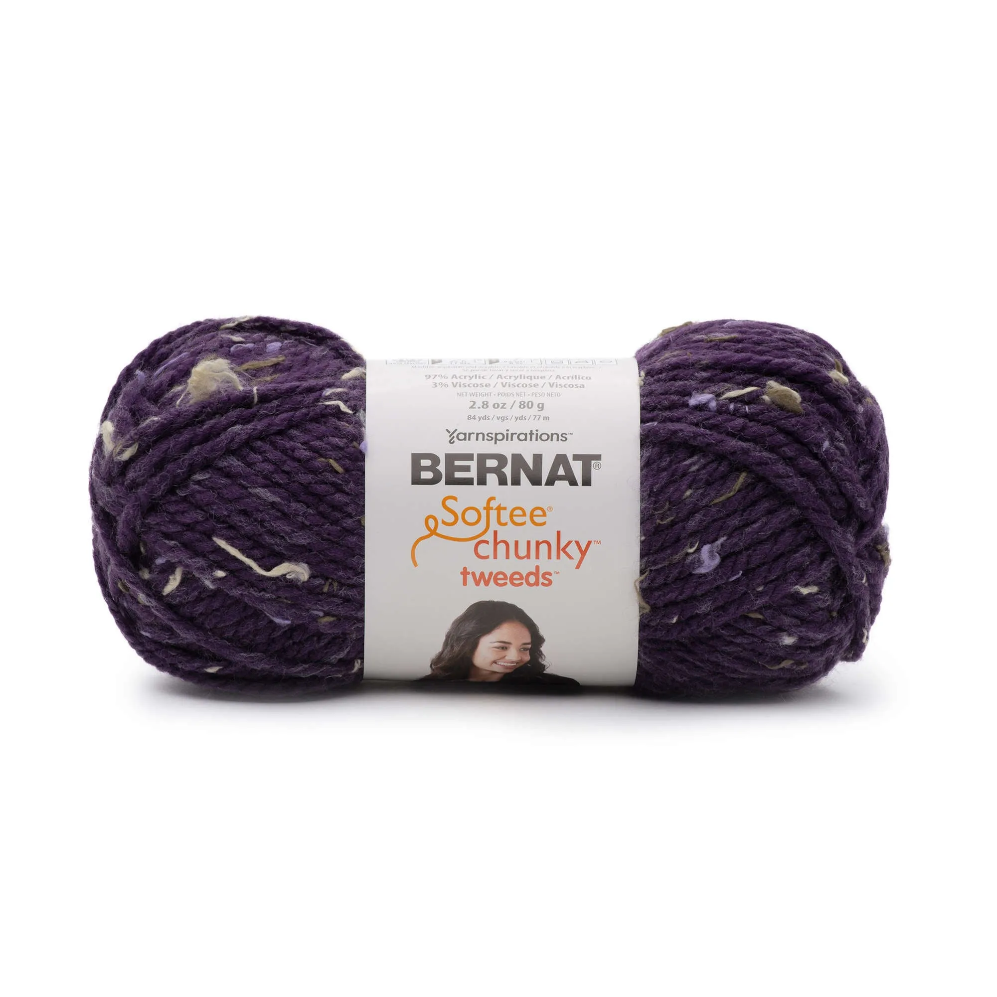 Bernat Softee Chunky Tweeds Yarn - Discontinued Shades