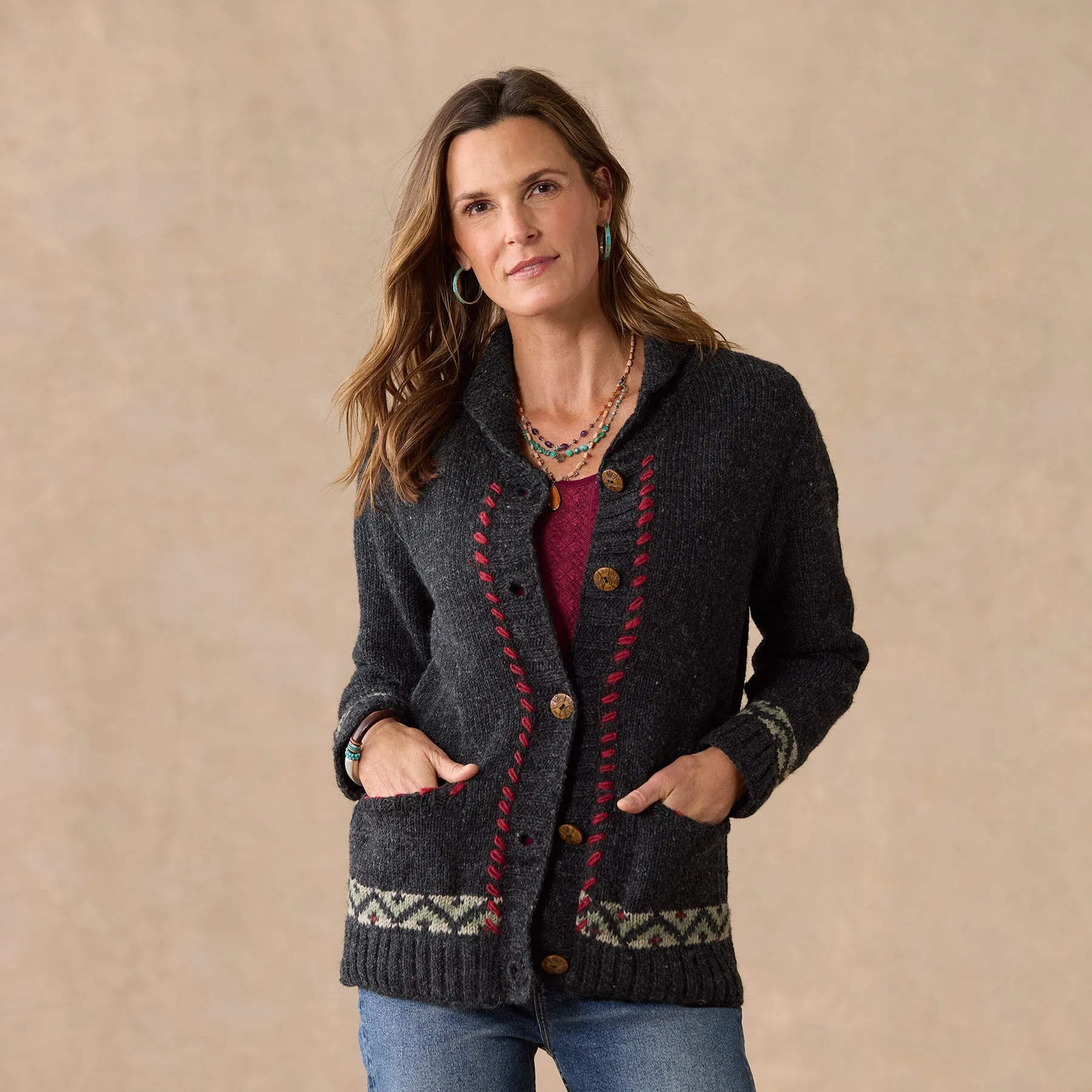 Botanical Impressions Cardigan