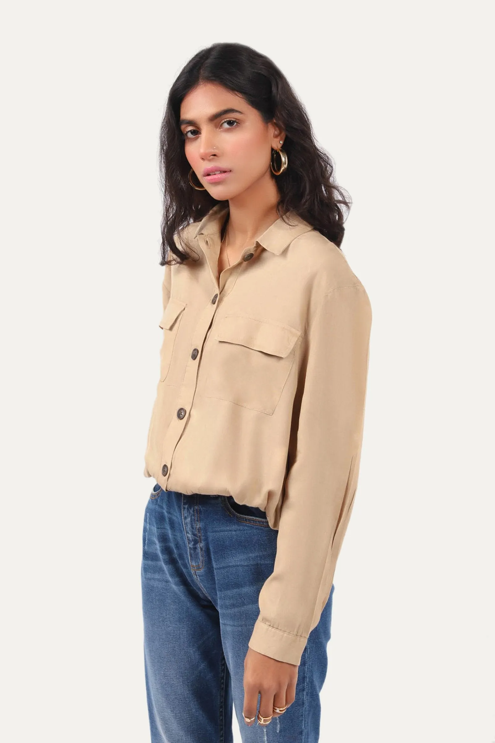 Button Down Safari Shirt