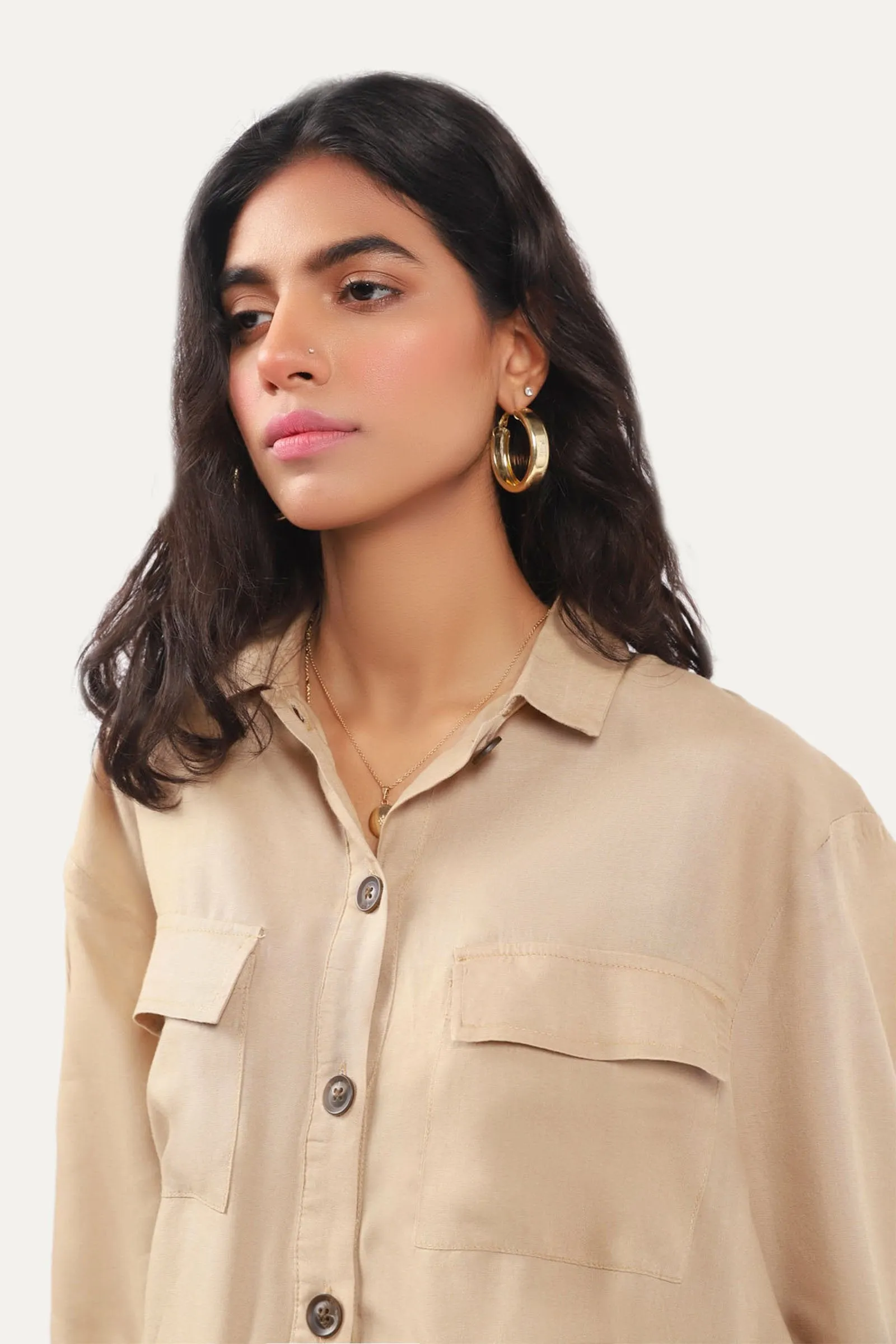 Button Down Safari Shirt