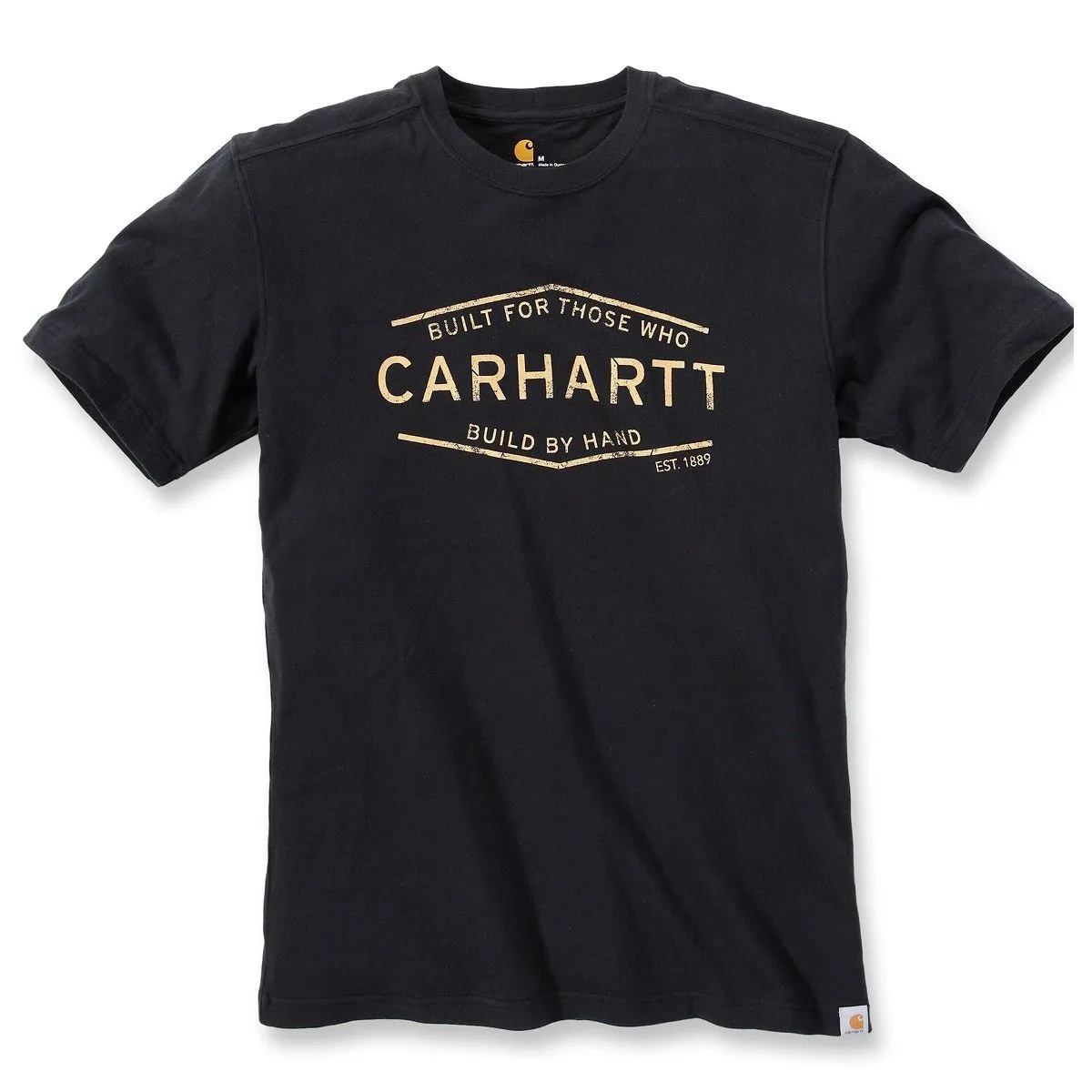 Carhartt&#x20;103182&#x20;Sale&#x3A;&#x20;Maddock&#x20;Graphic&#x20;&quot;Made&#x20;by&#x20;Hand&quot;&#x20;s&#x2F;s&#x20;T-Shirt&#x20;-&#x20;Black