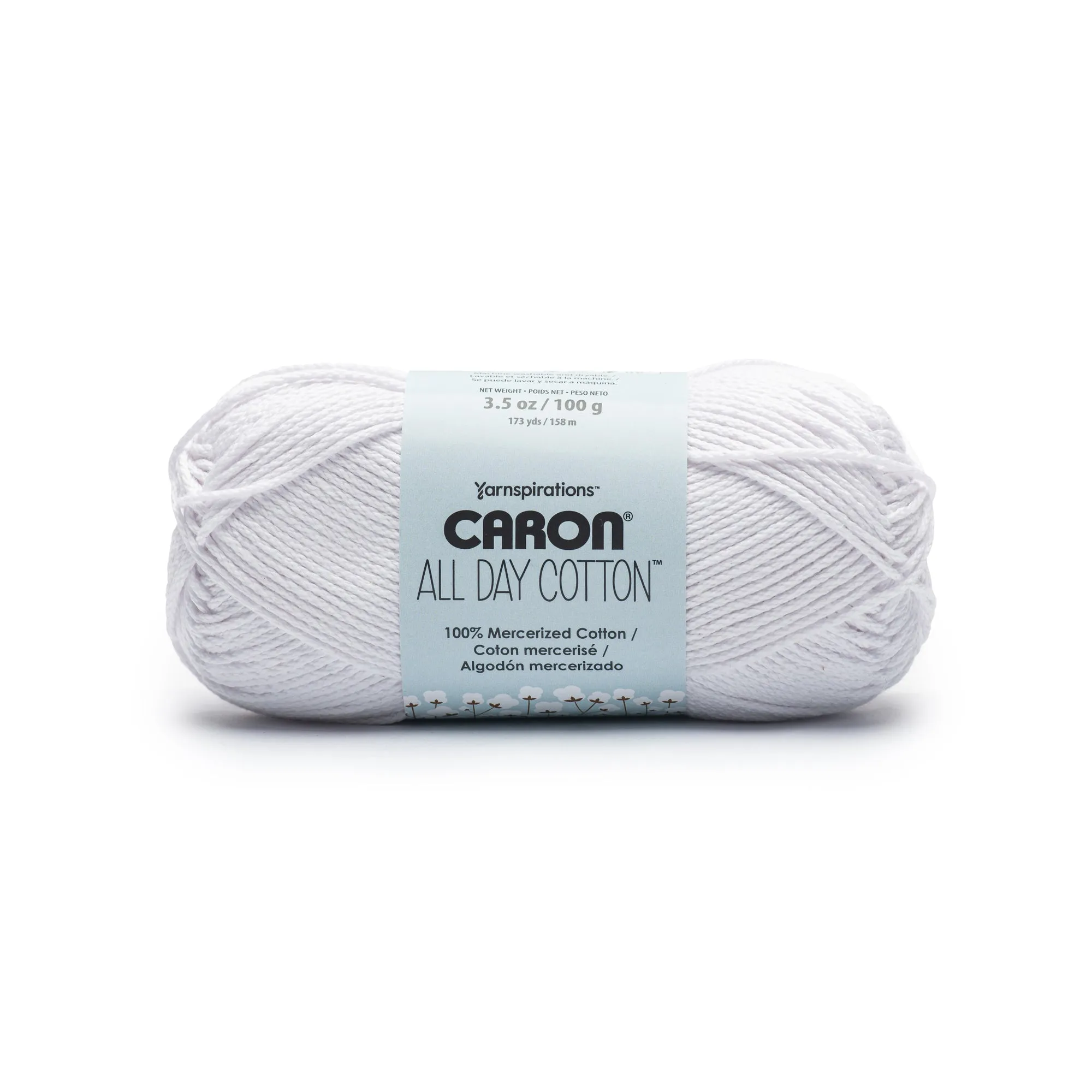 Caron All Day Cotton Yarn (100G/3.5oz)