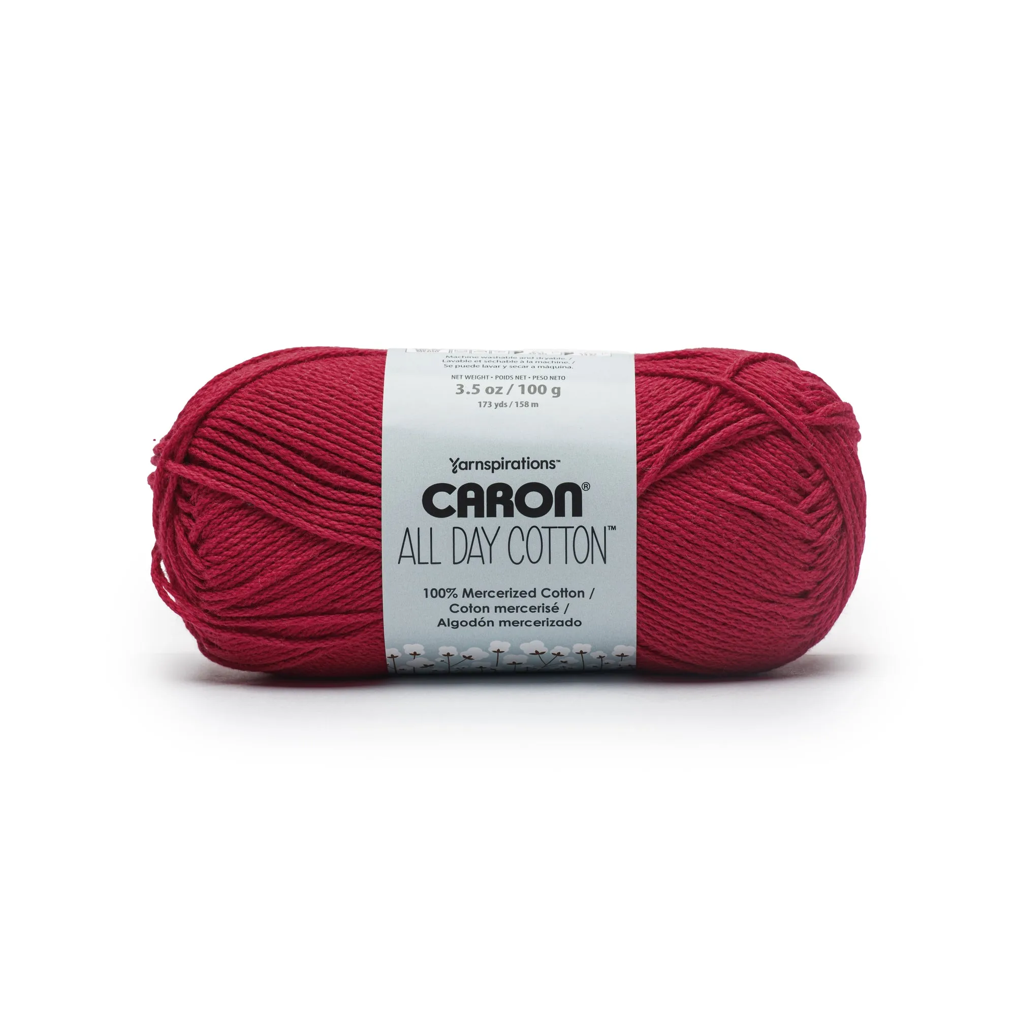 Caron All Day Cotton Yarn (100G/3.5oz)