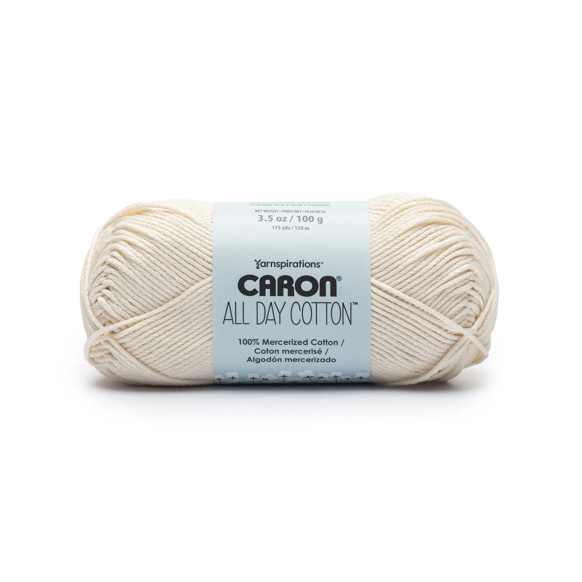 Caron All Day Cotton Yarn (100G/3.5oz)