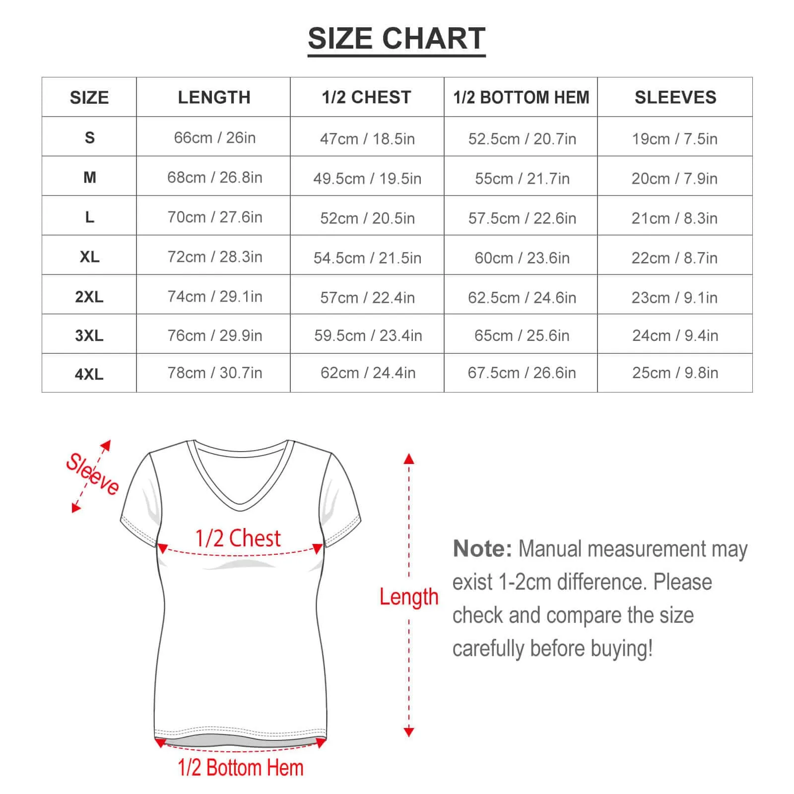 Custom Face Seamless Boyfriend Plus Size V Neck T-shirt for Her Design Your Own Shirt Gift