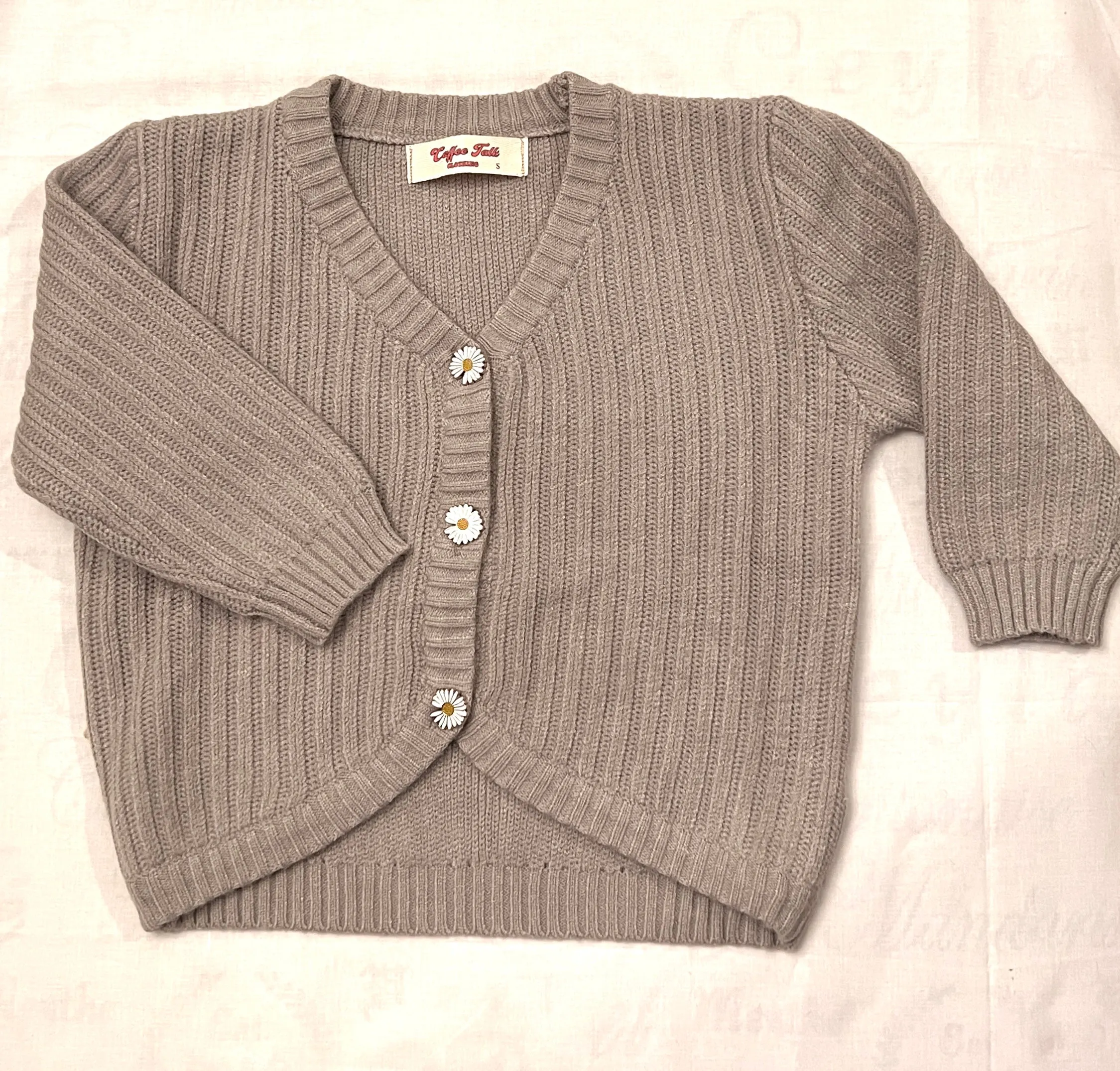 Daisy Cardigan in Sage Gray