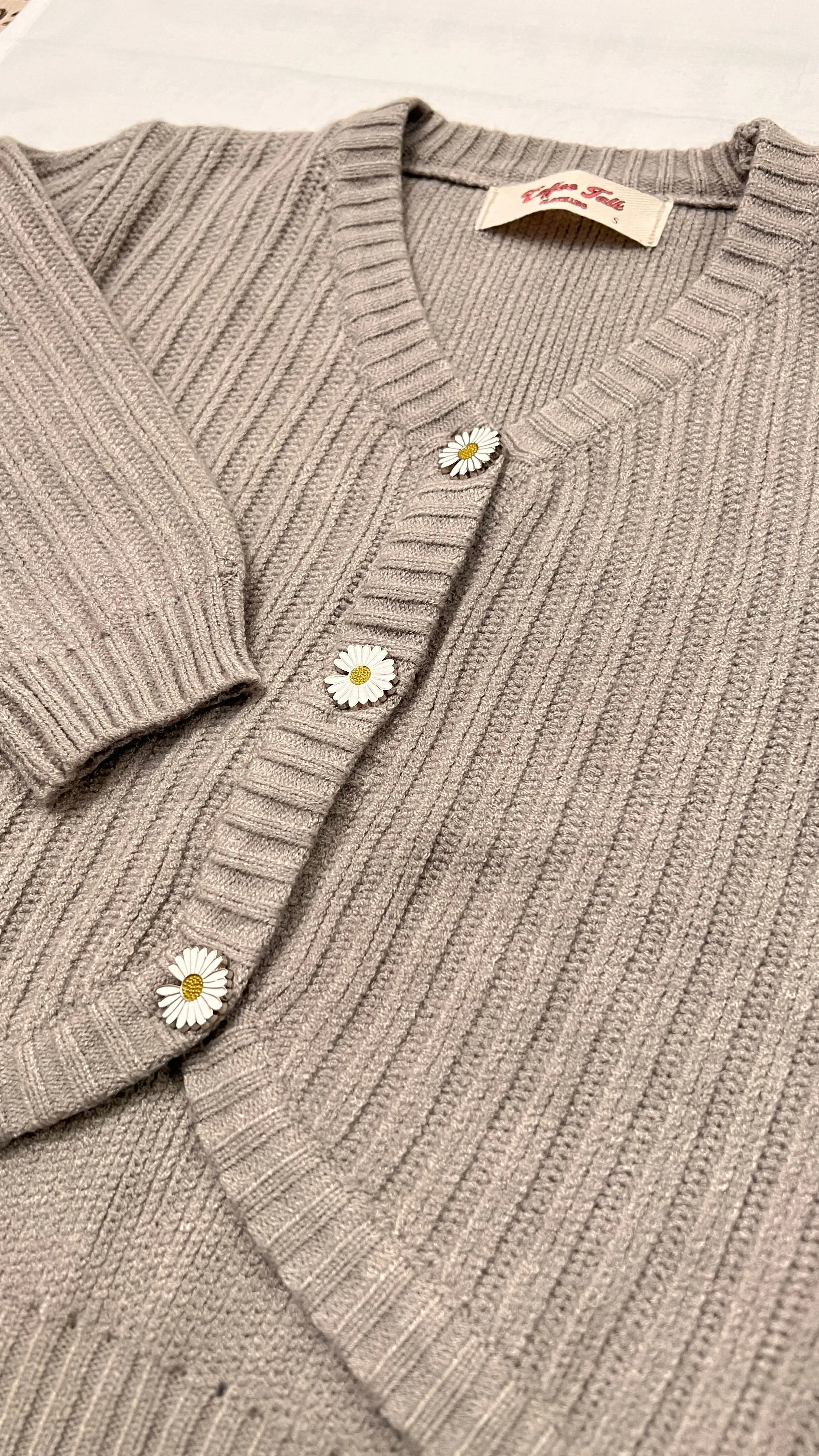 Daisy Cardigan in Sage Gray