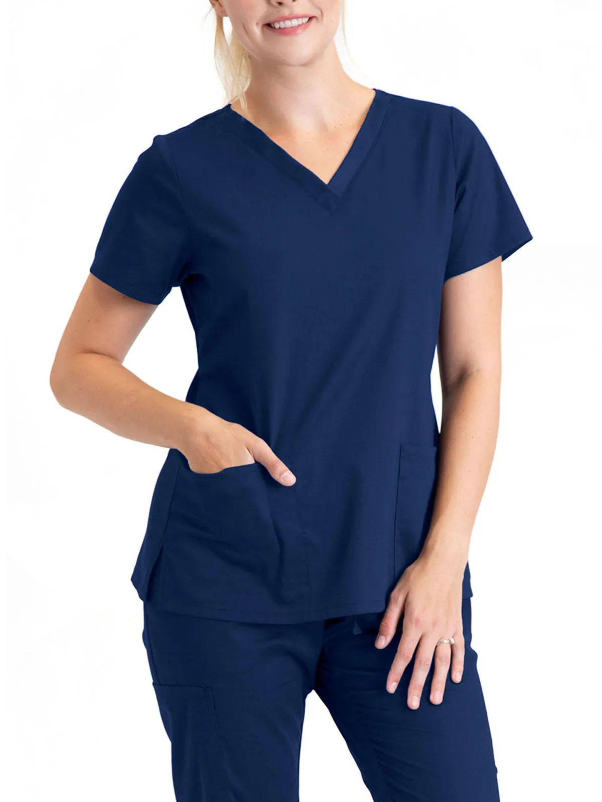 Essentials - Women's V-Neck Unison Scrub Top