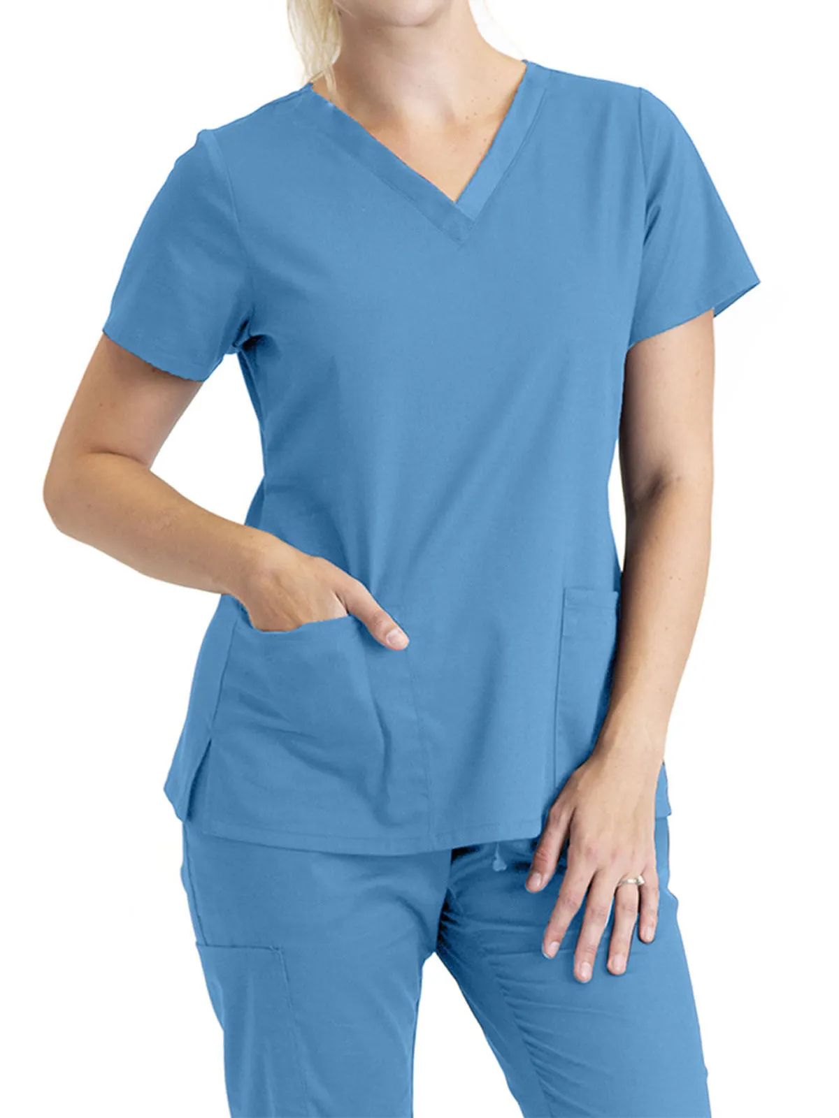 Essentials - Women's V-Neck Unison Scrub Top