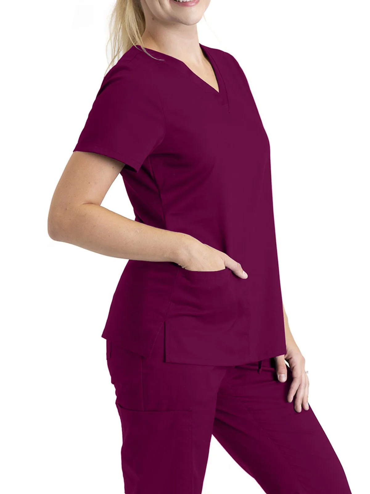 Essentials - Women's V-Neck Unison Scrub Top