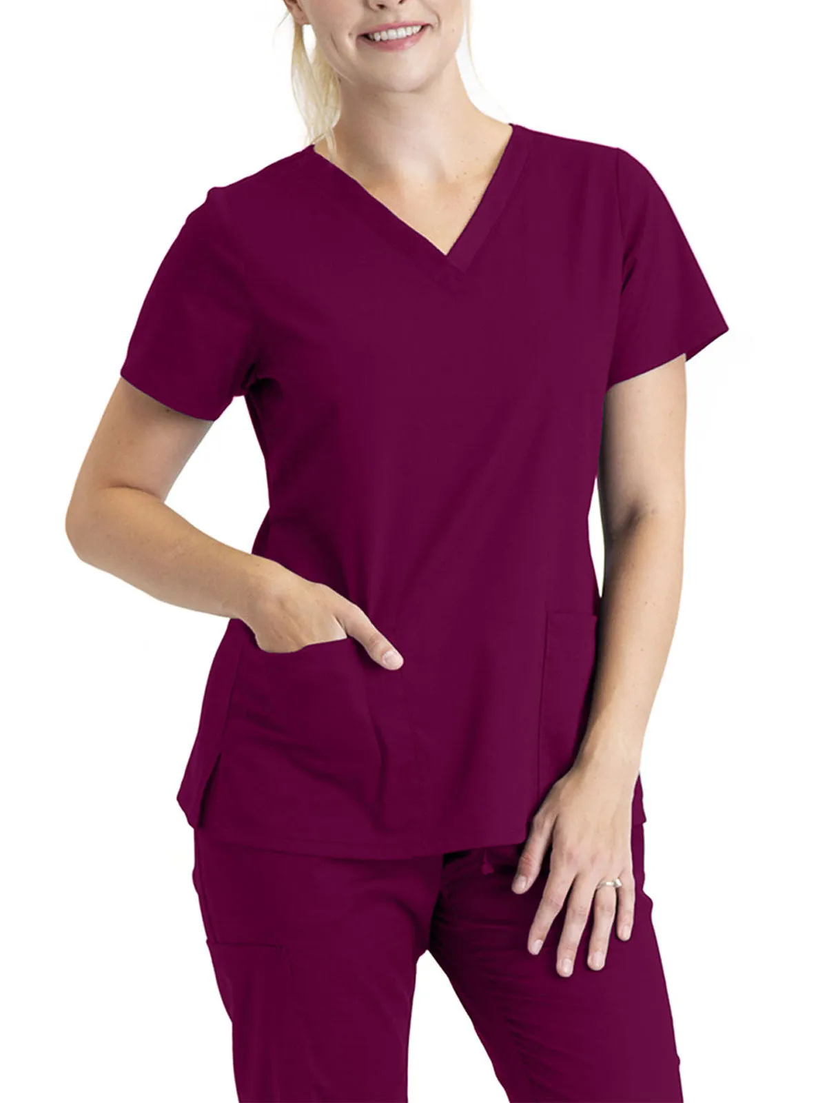 Essentials - Women's V-Neck Unison Scrub Top