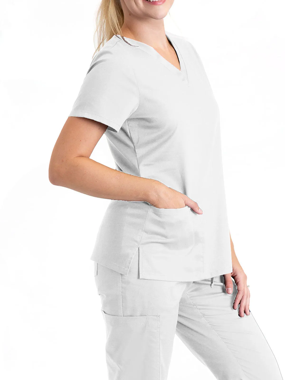 Essentials - Women's V-Neck Unison Scrub Top