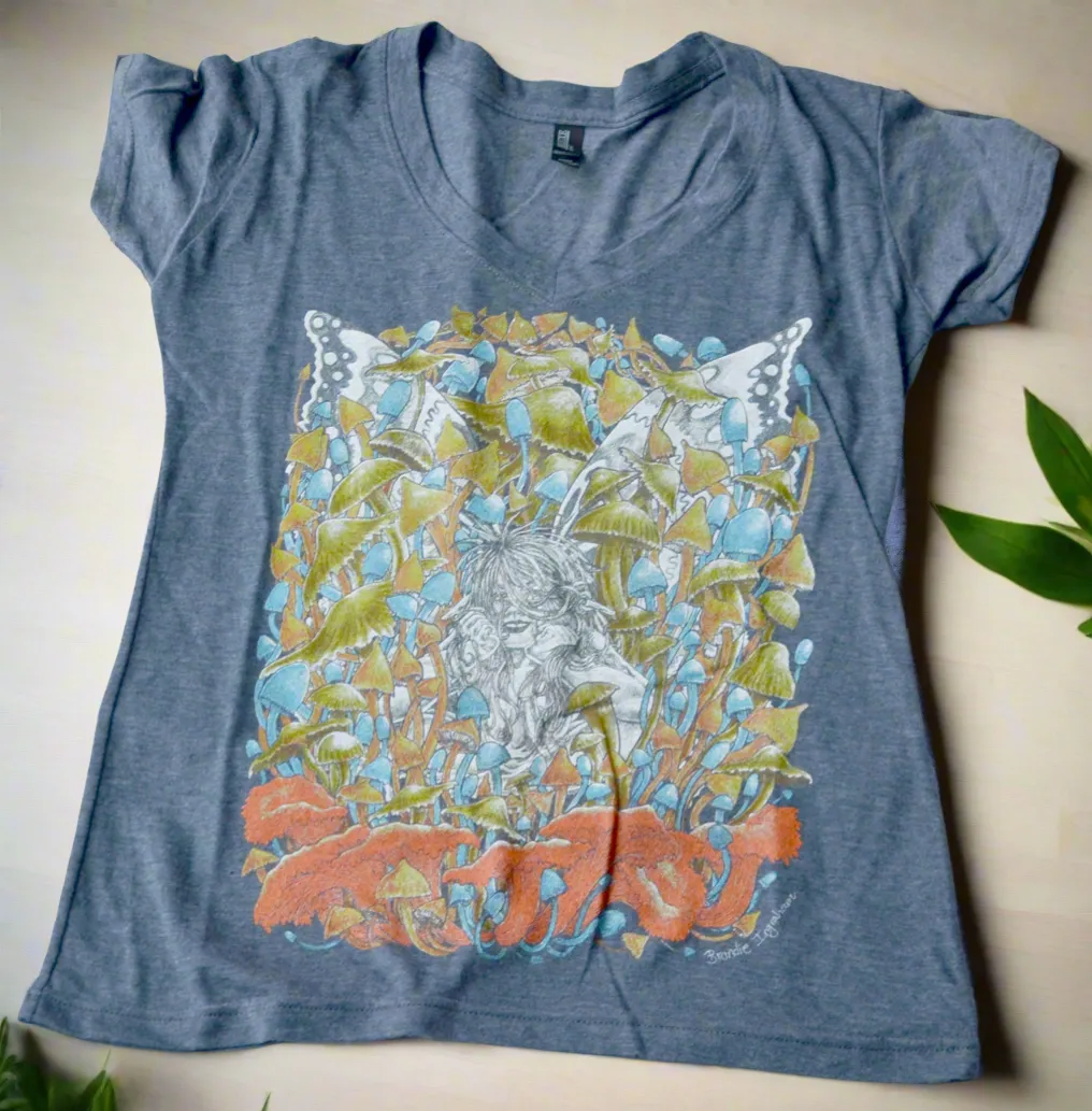 Faerie Ladies V-Neck Tee