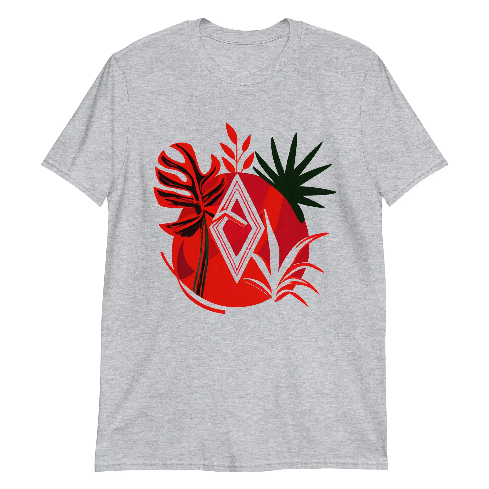 Geometric Short-Sleeve Unisex T-Shirt