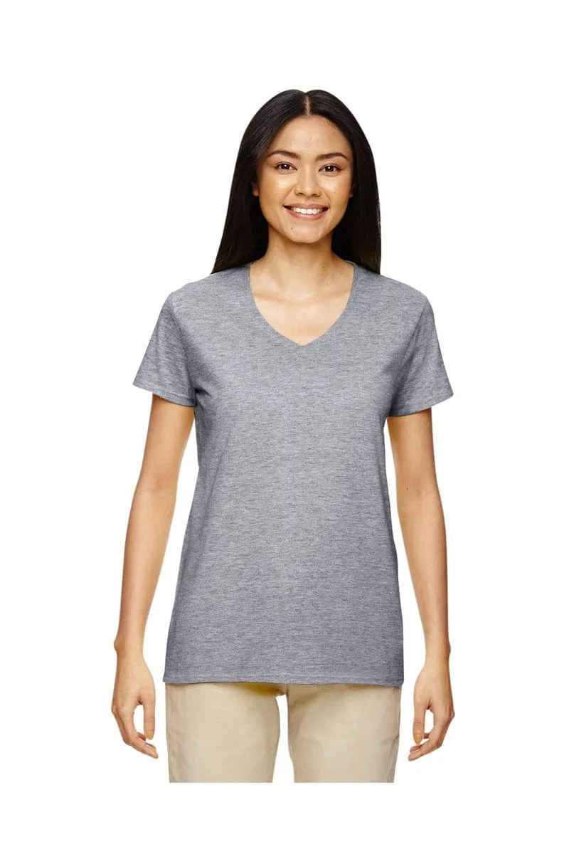 Gildan G500VL: Ladies'  5.3 oz. V-Neck T-Shirt