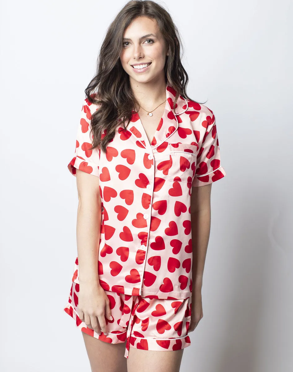 Jane Marie Silky Pajama Top