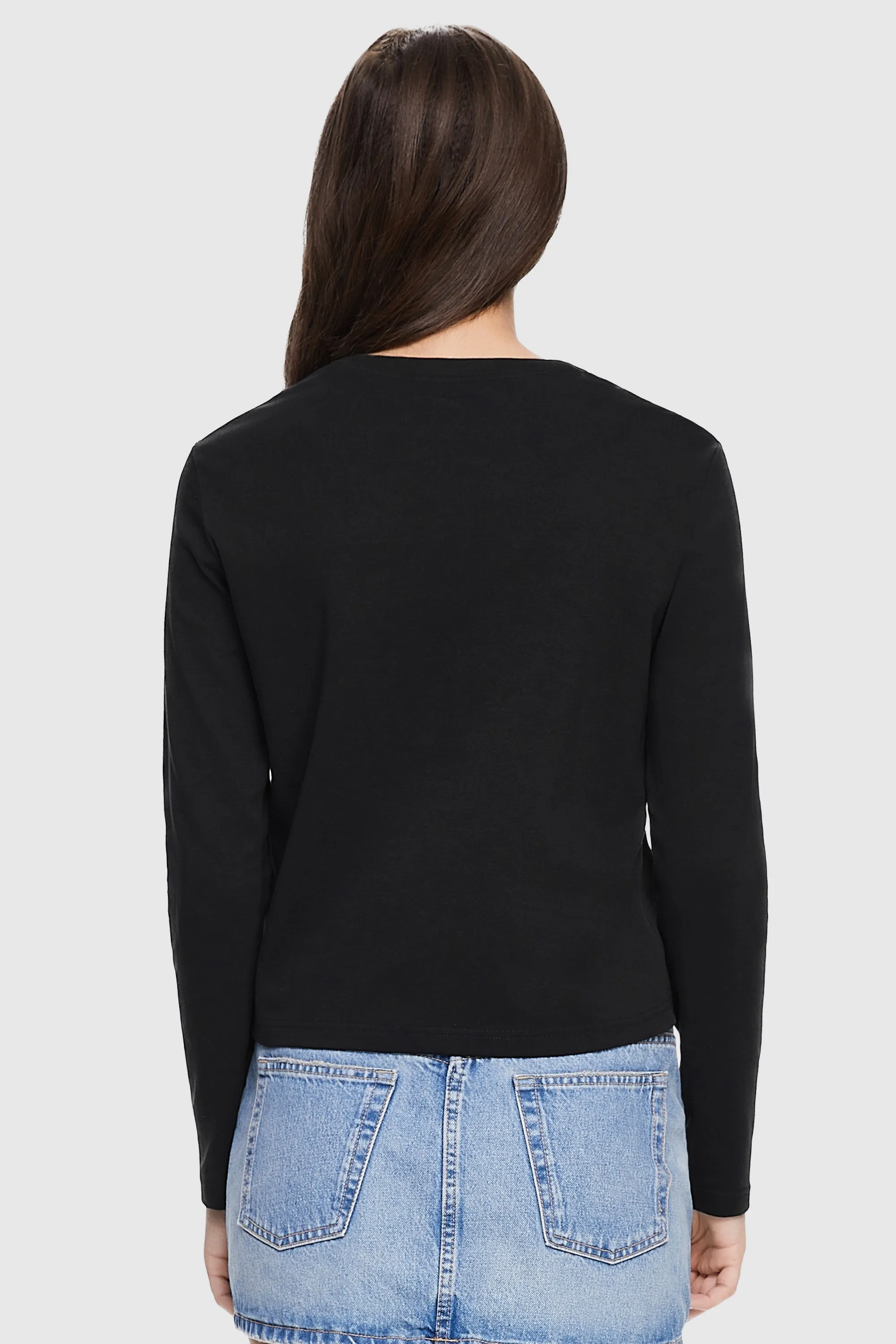 Long Sleeve Crop T-shirt