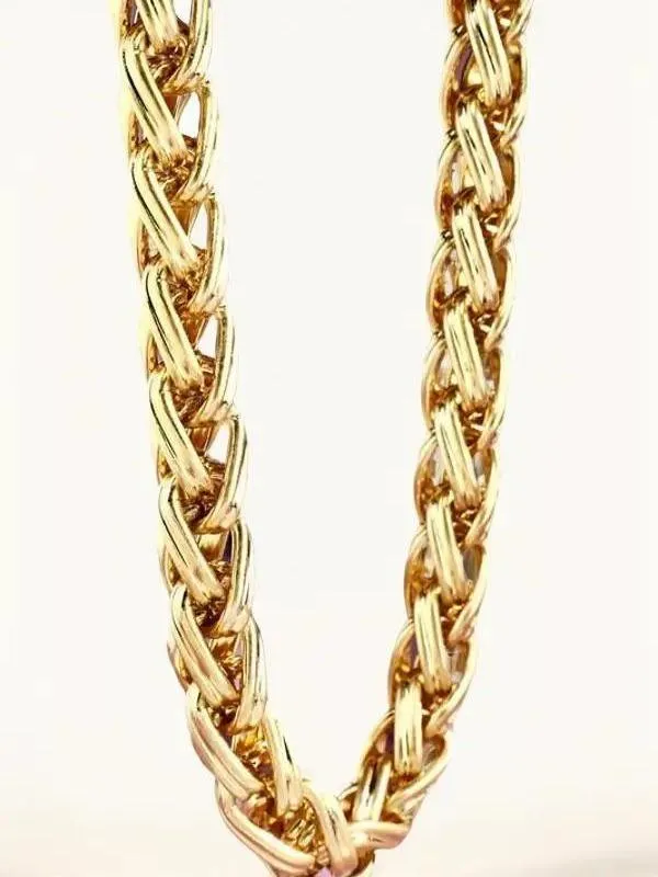 Make A Statement Chunky Chain Link Necklace