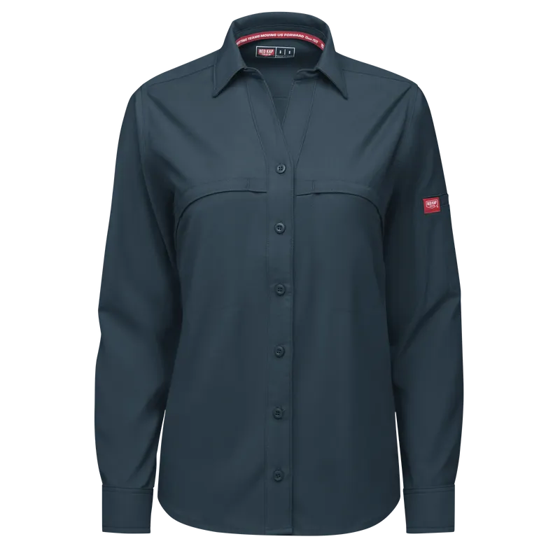 RedKap - Women's Cooling Long Sleeve Work Shirt