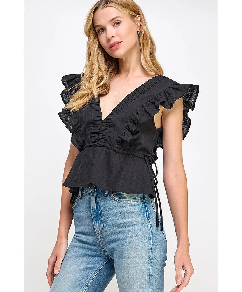 Riley Ruffle Top