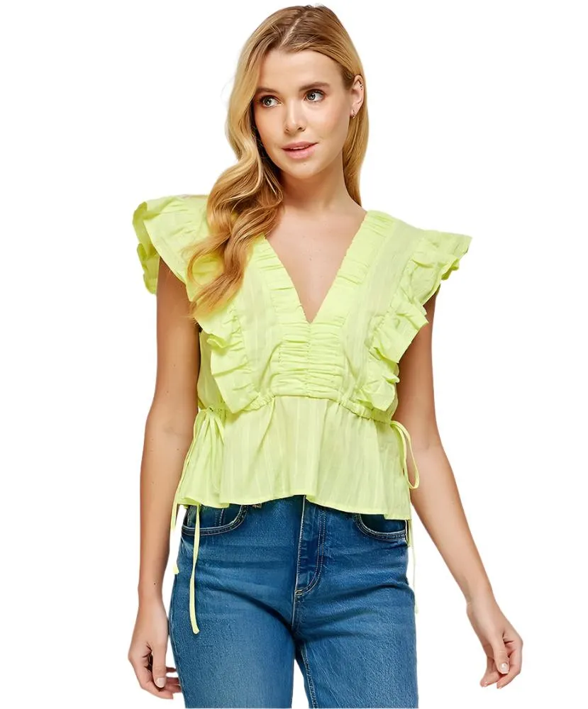 Riley Ruffle Top