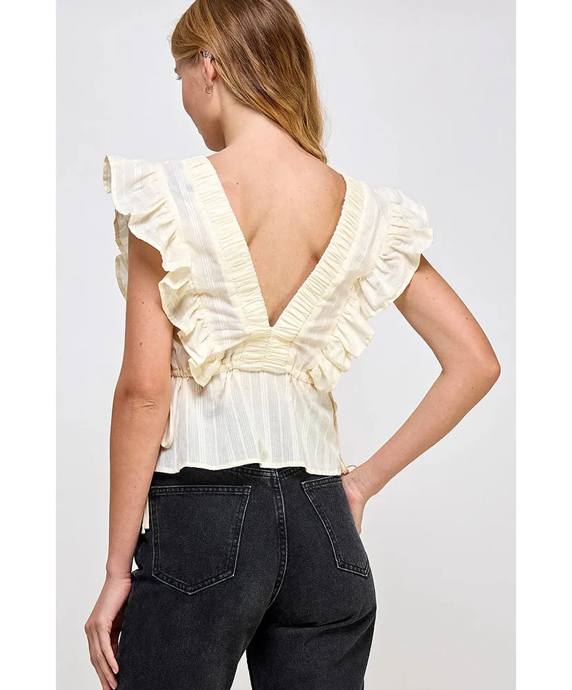 Riley Ruffle Top