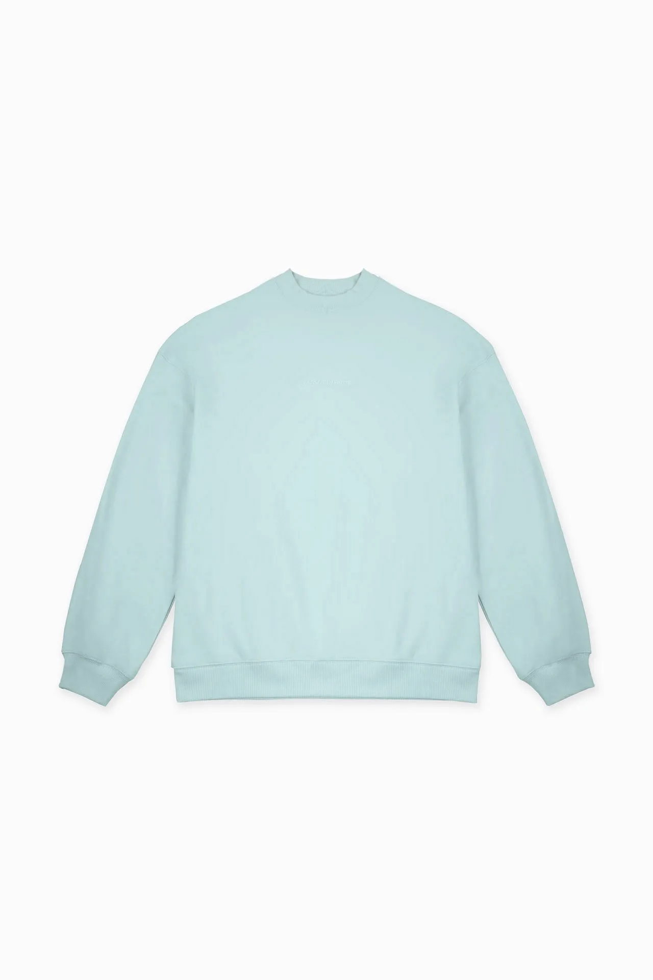 S2J029MI  High Neck Oversized Sweatshirt