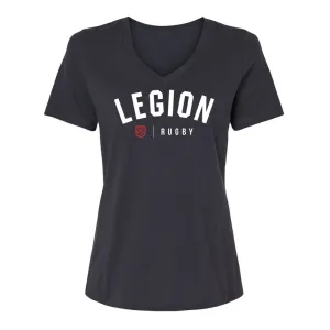 SD Legion Essential Women's V-Neck in Black