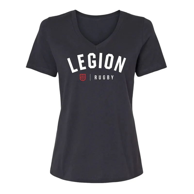 SD Legion Essential Women's V-Neck in Black