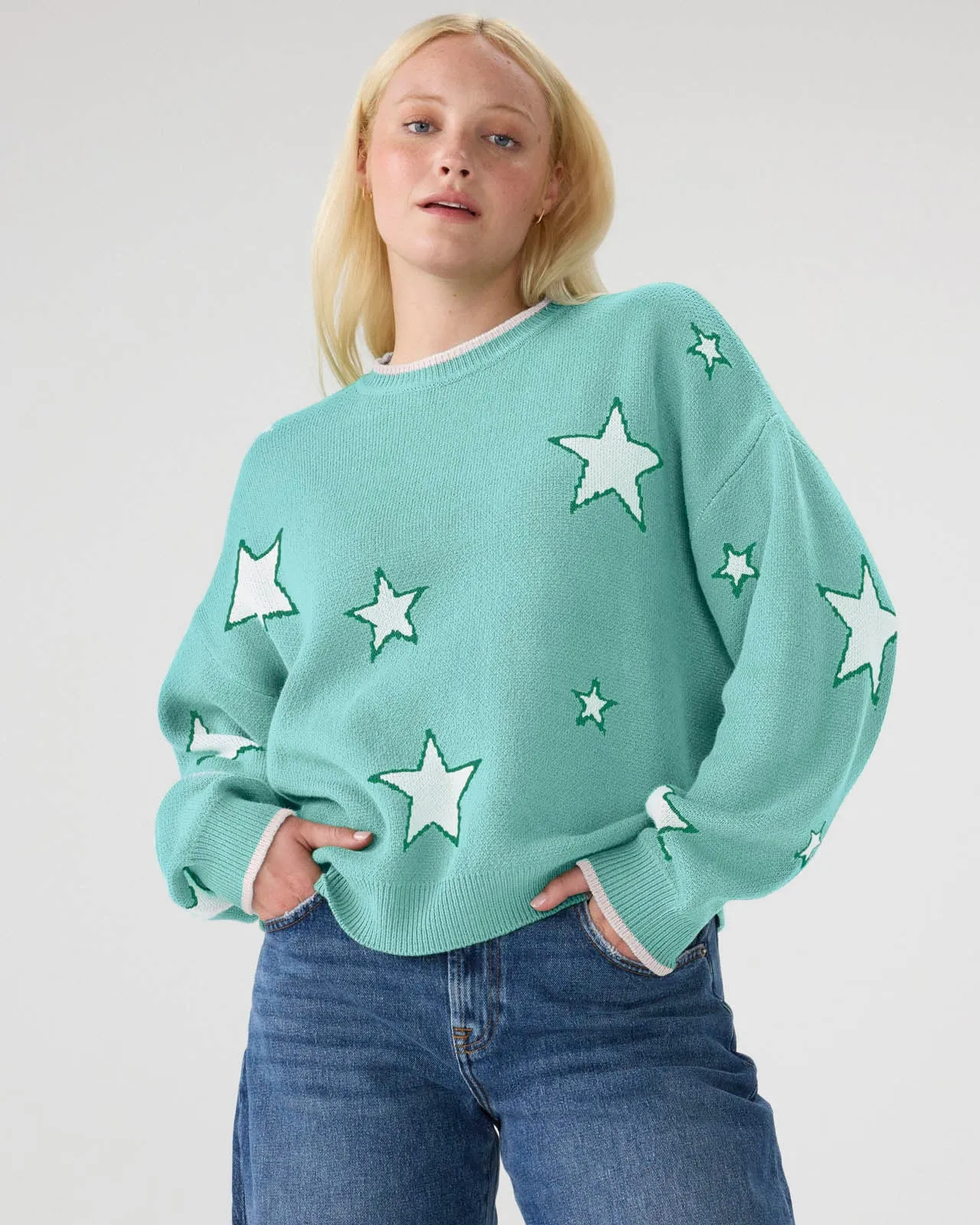 Splendid x Wild One Star Sweater