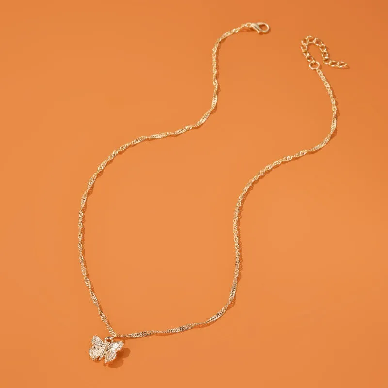 Summer personality versatile clavicle chain