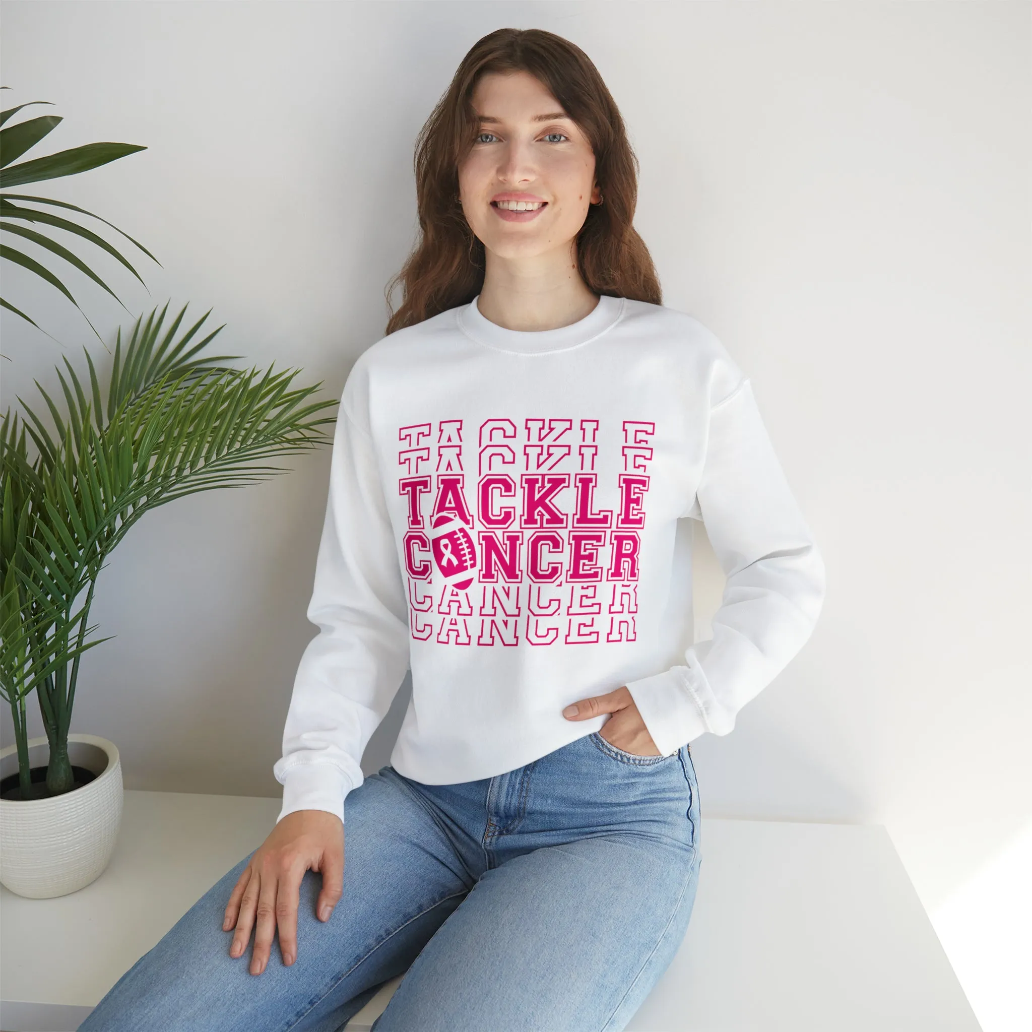 Tackle Cancer Crewneck Sweatshirt