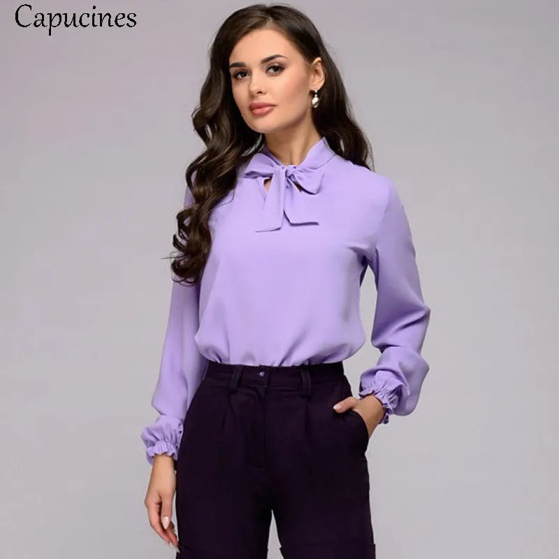 VenusFox Elegant Bow Tie Shirt