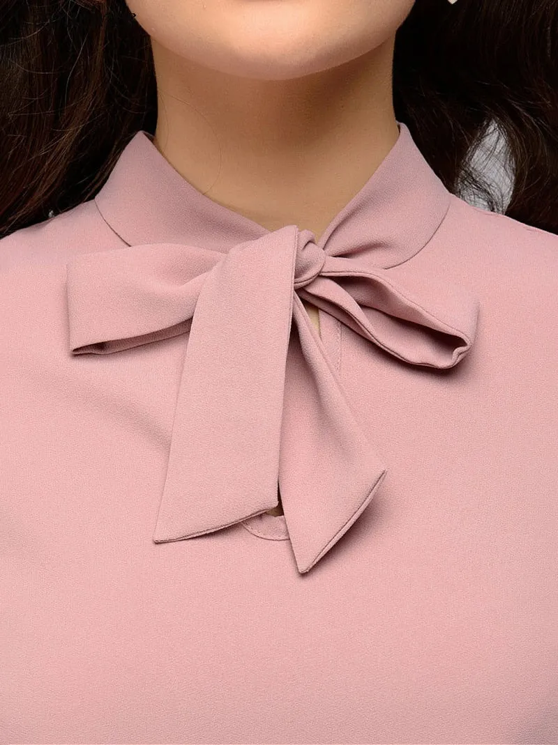 VenusFox Elegant Bow Tie Shirt