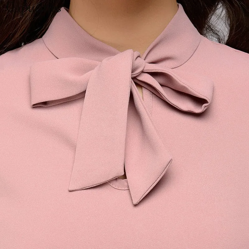 VenusFox Elegant Bow Tie Shirt