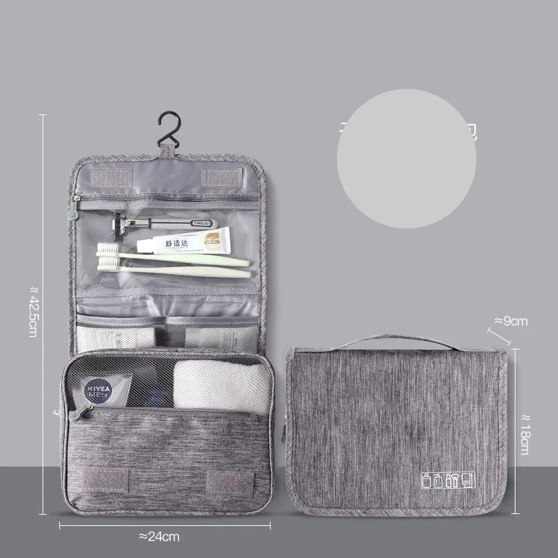 Versatile Travel Cosmetics & Toiletry Storage Bag