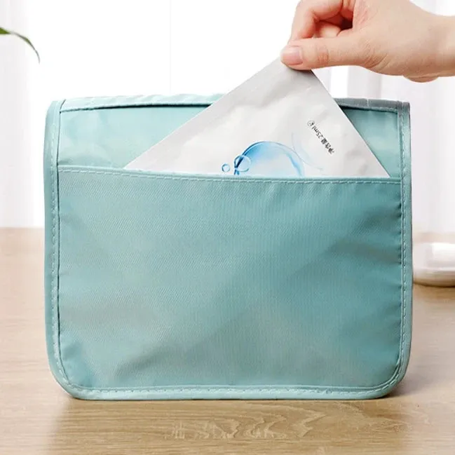 Versatile Travel Cosmetics & Toiletry Storage Bag