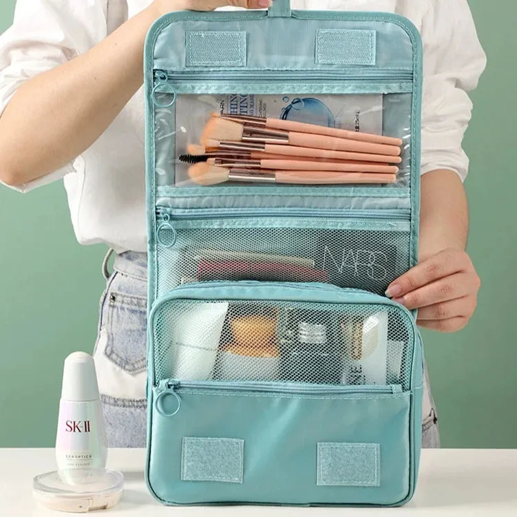 Versatile Travel Cosmetics & Toiletry Storage Bag