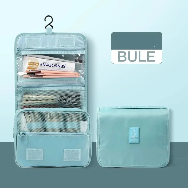 Versatile Travel Cosmetics & Toiletry Storage Bag