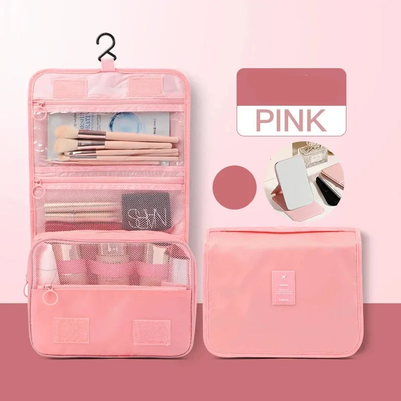 Versatile Travel Cosmetics & Toiletry Storage Bag