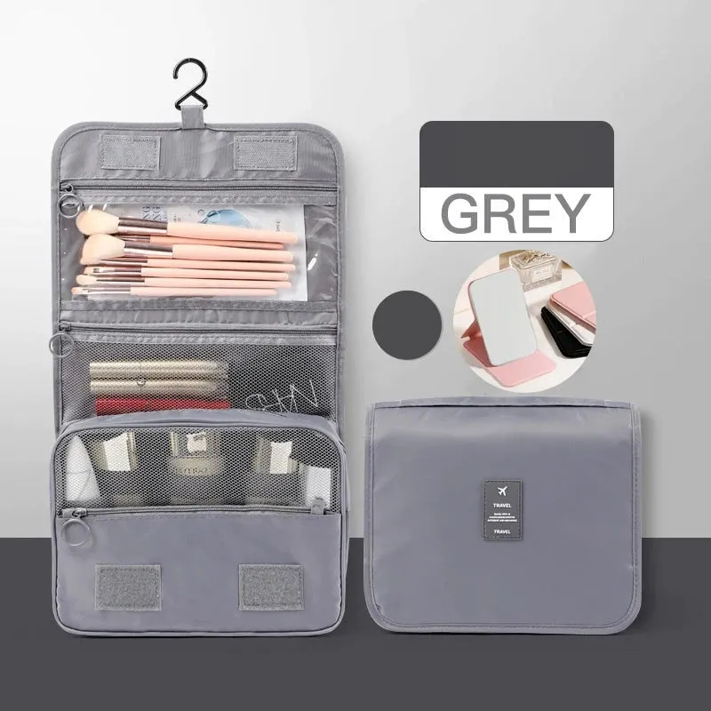 Versatile Travel Cosmetics & Toiletry Storage Bag